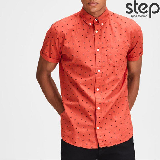 Jack & jones Ανδρικό κοντομάνικο πουκάμισο